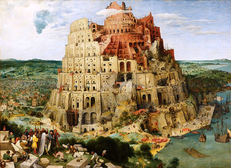 Pieter Bruegel the Elder, "The Tower of Babel" (1563)